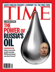 TIME cover--Russia's oil