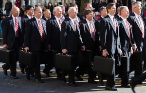army of bureaucrats